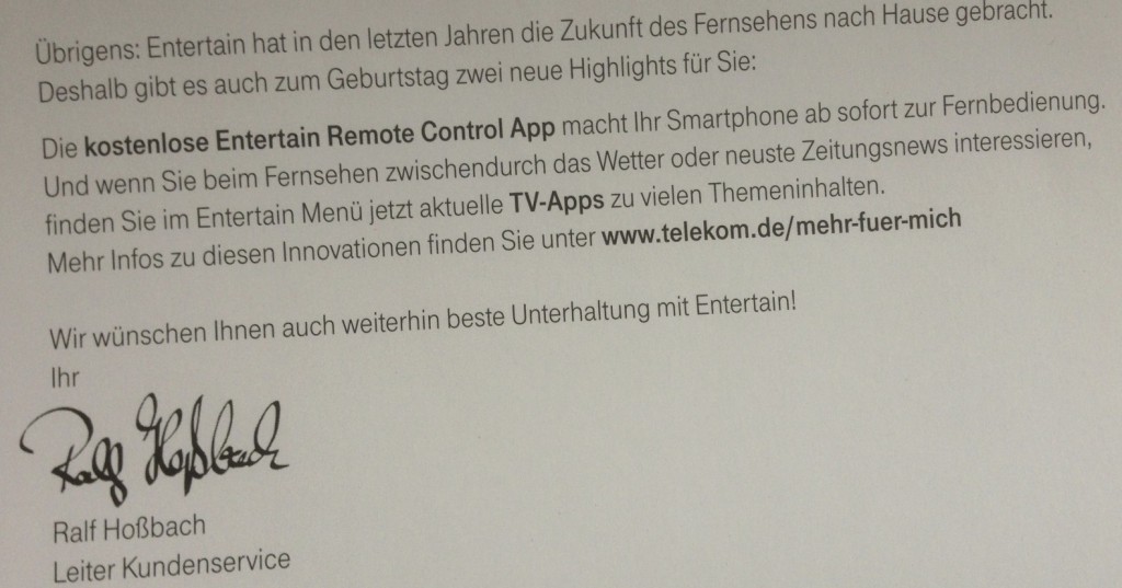 Telekom Entertain Remote Control App